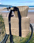 Hamptons Basket Bag Black Handle