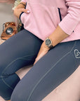 87 Short Active Walking Leggings Slate Grey