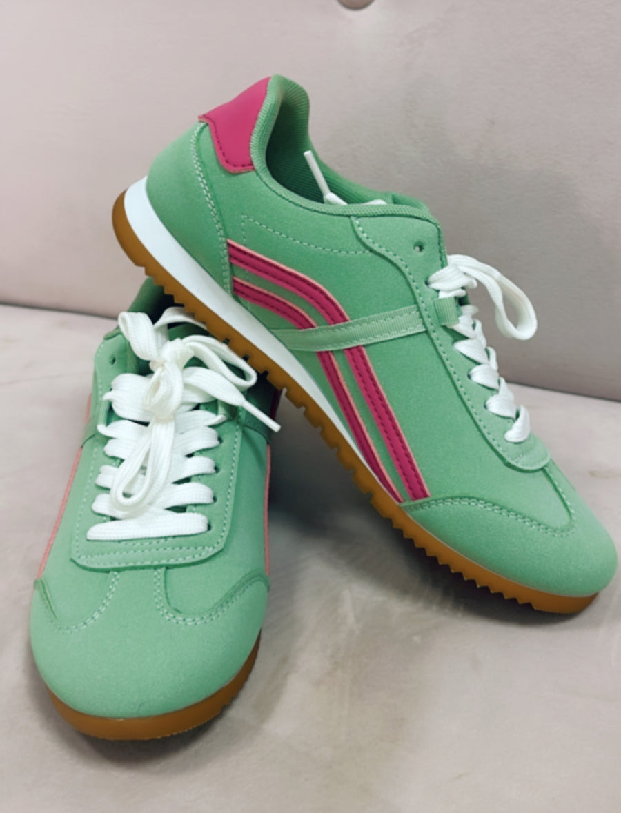 Green / Pink Trainer