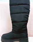 Quilted High Boot