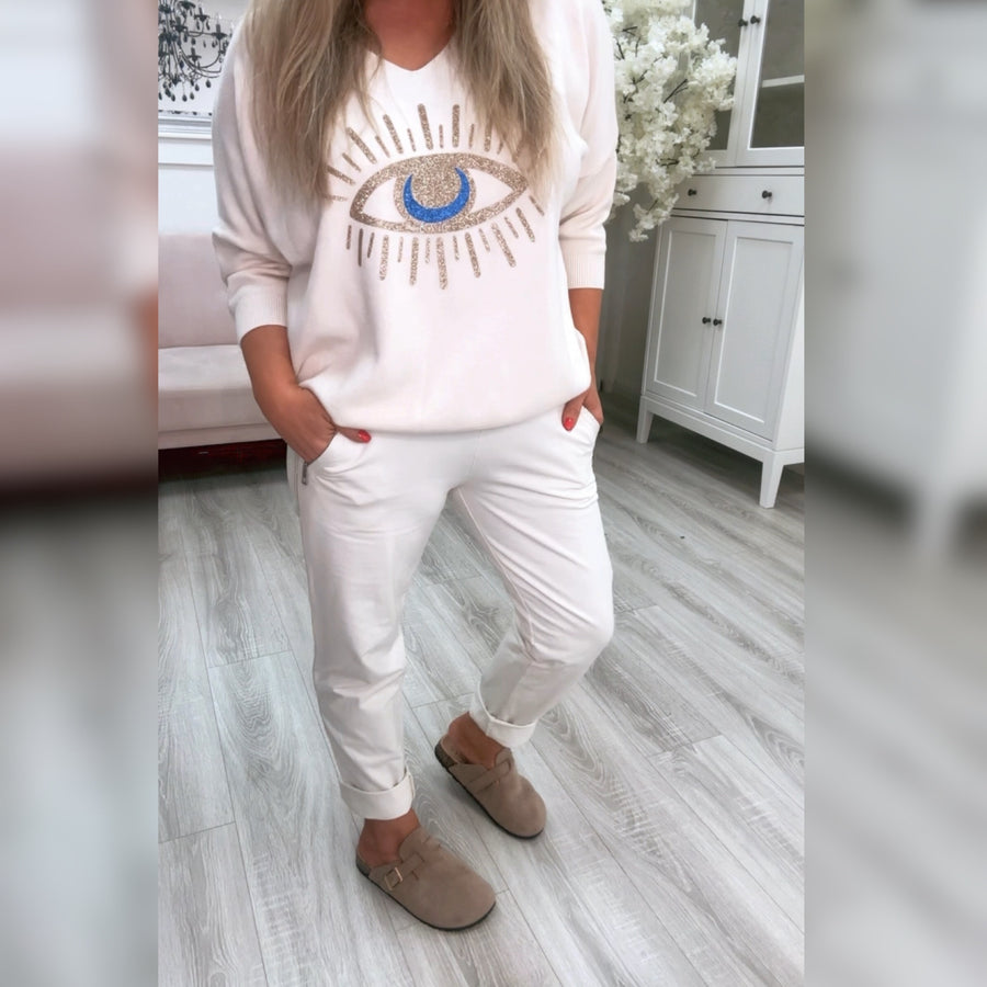 Mamie Joggers Taupe