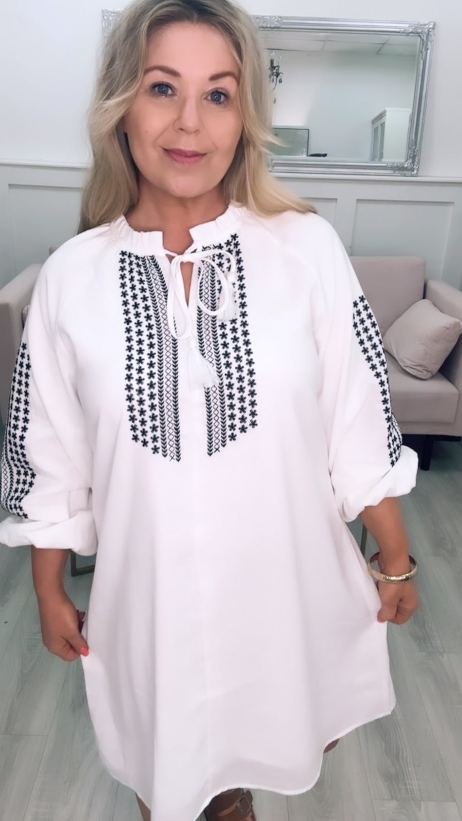 Bali Dress White