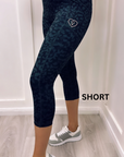 87 Short Active Walking Leggings Camo