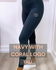 89 Active Walking Leggings Navy