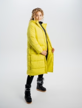 Puffer Coat Yellow