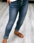 1 203 Button Relaxed Jeans