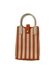 Little Elsie Bag Orange Stripe