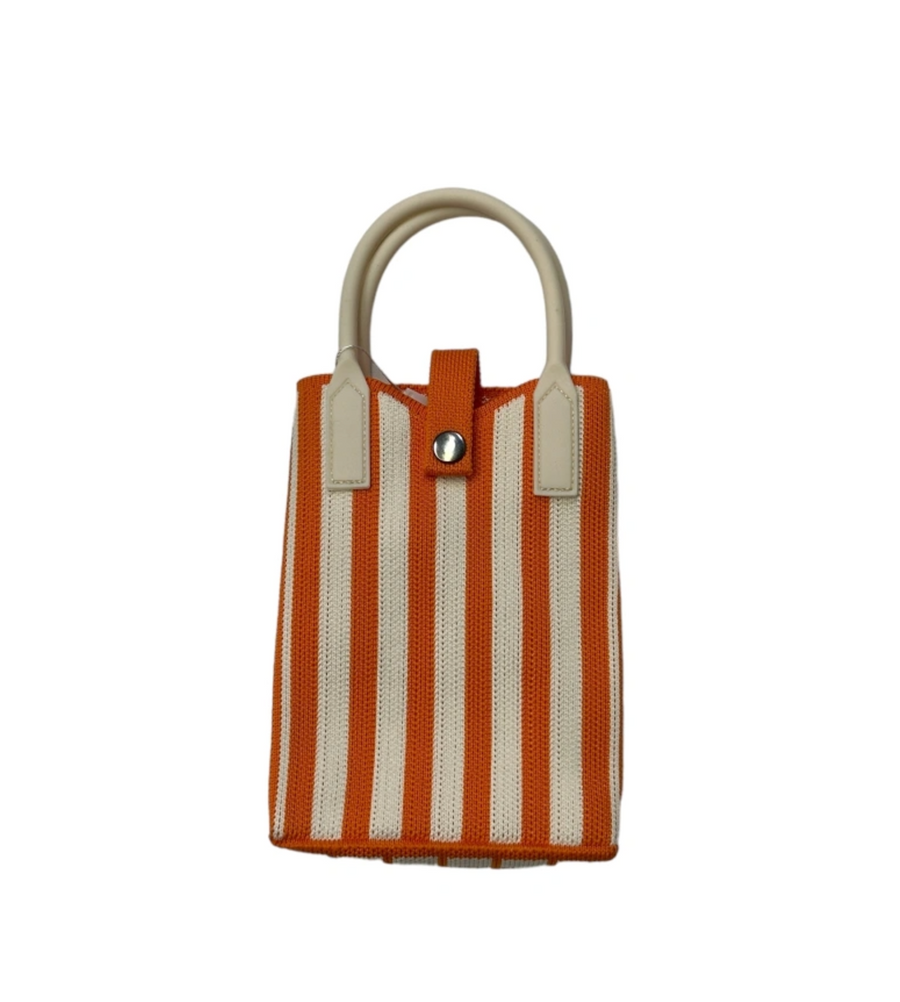 Little Elsie Bag Orange Stripe