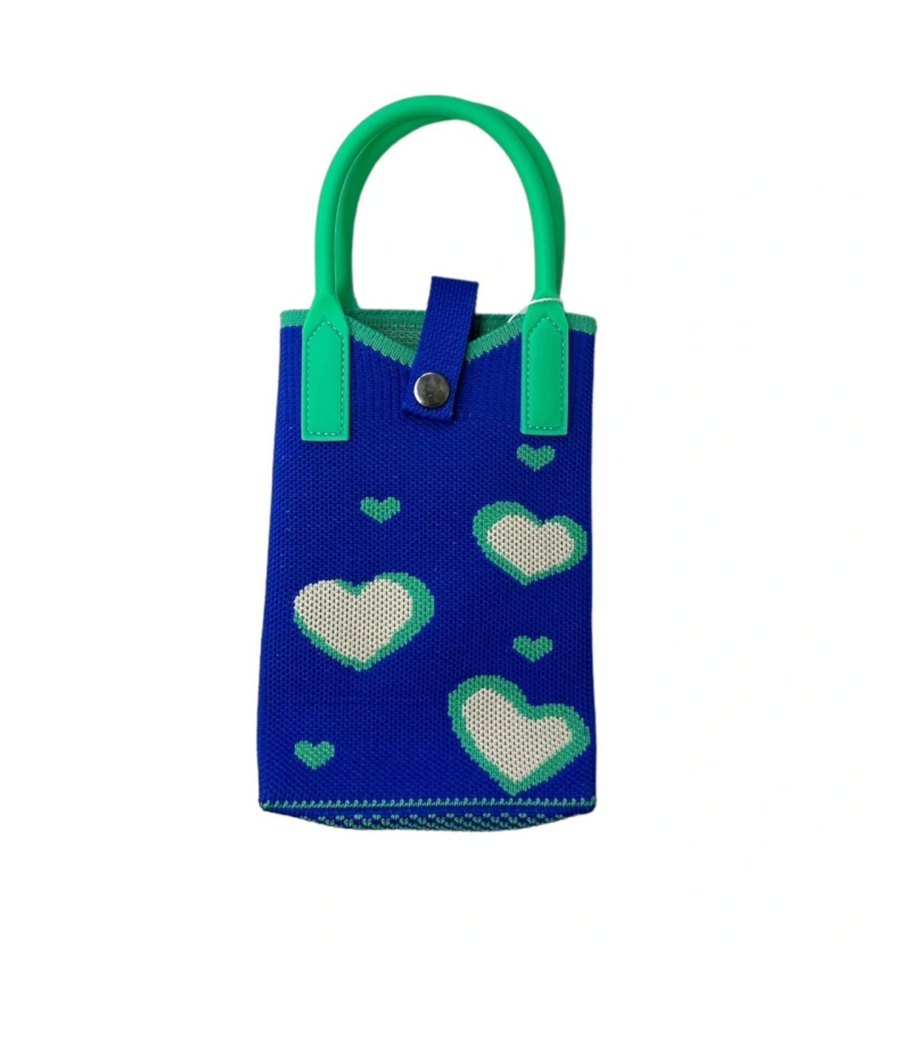 Little Elsie Bag Blue Heart