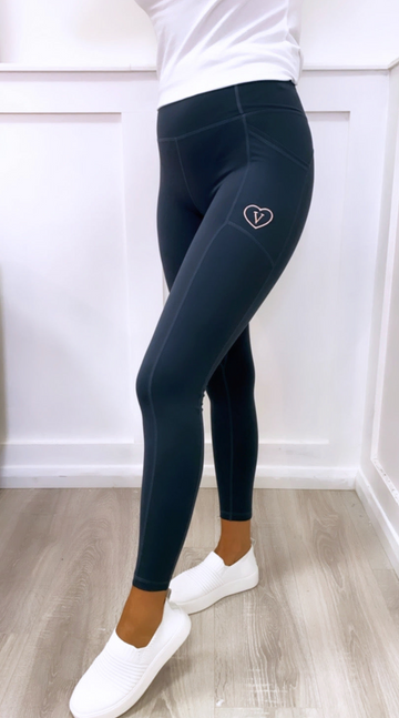 89 Active Walking Leggings Navy