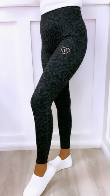 89 Active Walking Leggings Camo