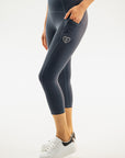 87 Short Active Walking Leggings Navy