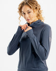 90 Active Walking Top Navy