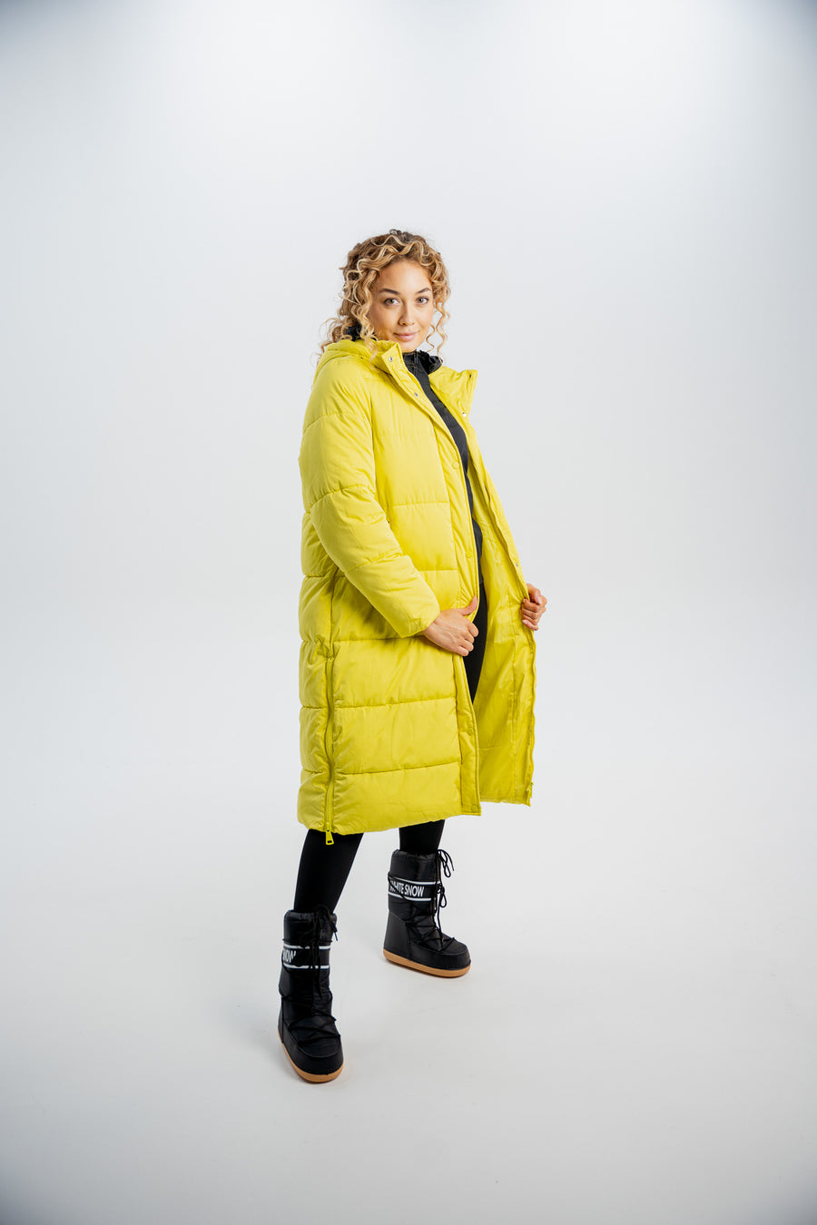 Puffer Coat Yellow