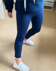 Sabby Spandex Leggings Navy