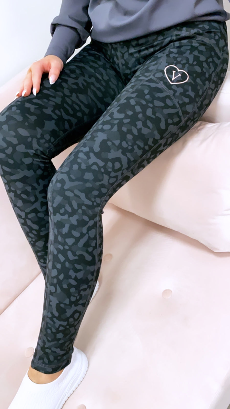 89 Active Walking Leggings Camo