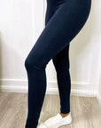 Sabby Spandex Leggings Navy