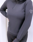 90 Active Walking Top Slate Grey