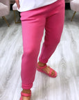 Sarl Jogger Cerise